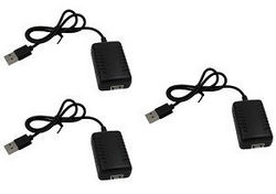 Wltoys XK WL916 WL916-A USB charger wire 3pcs