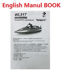 Wltoys XK WL917 English manul book