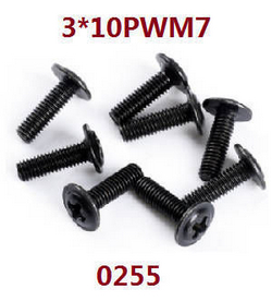Wltoys XK 104016 104018 XKS WL Tech 3*10PWM7 screws 0255