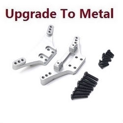 Wltoys XK 104019 shock absorber components (upgrade to metal) Silver