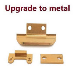 Wltoys 124007 front and rear anti-collision (Metal Gold) - Click Image to Close