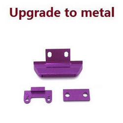 Wltoys 124007 front and rear anti-collision (Metal Purple)