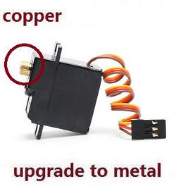 Wltoys 124007 spare parts SERVO (Copper)