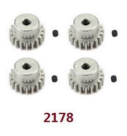 Wltoys 124007 motor gear 4pcs