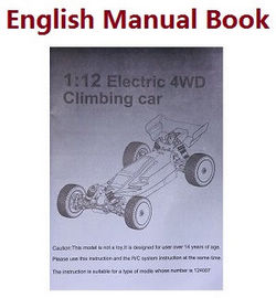 Wltoys 124007 English manual book