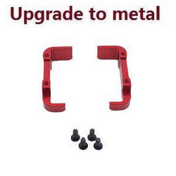 Wltoys 124007 battery fixed set upgrade to metal Red