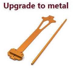 Wltoys 124007 second floor board and main driven shaft metal Gold