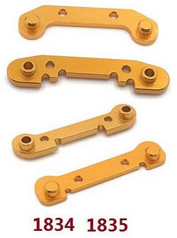 Wltoys 124007 front and rear swing arm reinforcement piece 1834 1835