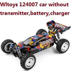 Wltoys 124007 RC Car without transmitter battery charger. 1pc