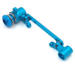 Wltoys 124007 steering clutch and connect buckle module Metal Blue