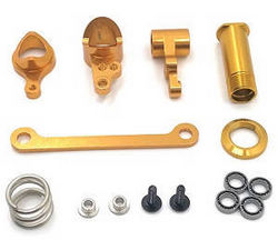 Wltoys 124007 steering clutch kit Metal Gold - Click Image to Close