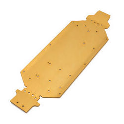 Wltoys 124007 bottom board Gold - Click Image to Close
