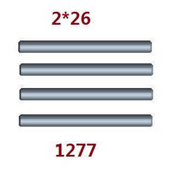 Wltoys 124007 small iron bar 2*26 1277 - Click Image to Close