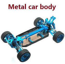Wltoys 124007 upgrade to metal car body (Blue)