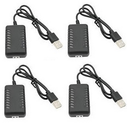 Wltoys 144011 XKS WL Tech XK USB charger wire 4pcs