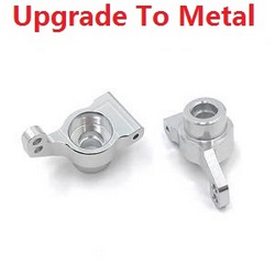 Wltoys 144011 XKS WL Tech XK upgrade to metal rear wheel seat Silver