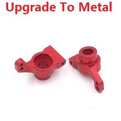 Wltoys 144011 XKS WL Tech XK upgrade to metal rear wheel seat Red