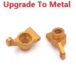 Wltoys 144011 XKS WL Tech XK upgrade to metal rear wheel seat Gold