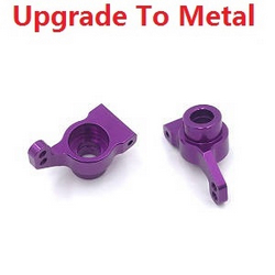 Wltoys 144011 XKS WL Tech XK upgrade to metal rear wheel seat Purple