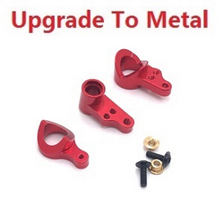 Wltoys 144011 XKS WL Tech XK upgrade to metal steering clutch assembly Red