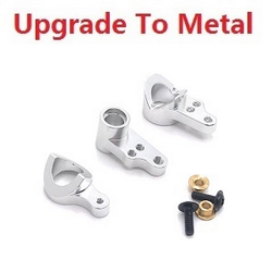 Wltoys 144011 XKS WL Tech XK upgrade to metal steering clutch assembly Silver