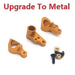 Wltoys 144011 XKS WL Tech XK upgrade to metal steering clutch assembly Gold