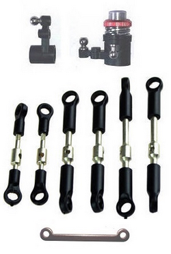 Wltoys 144011 XKS WL Tech XK long and short connect bar rod + servo connect bar rod + steering module