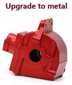Wltoys 144011 XKS WL Tech XK upgrade to metal wave box Red