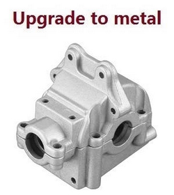 Wltoys 144011 XKS WL Tech XK upgrade to metal wave box Silver