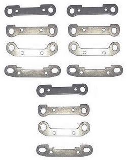 Wltoys 144011 XKS WL Tech XK front and rear swing arm reinforcement plate 1305 1306 3sets