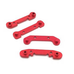 Wltoys 144011 XKS WL Tech XK front and rear swing arm reinforcement plate Red