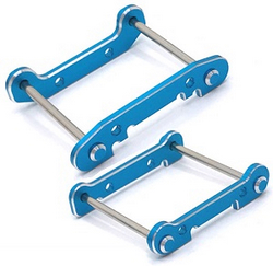 Wltoys 144011 XKS WL Tech XK front and rear swing arm reinforcement plate with fixed shaft Blue