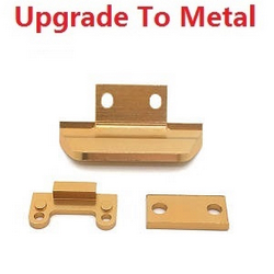 Wltoys 144011 XKS WL Tech XK upgrade to metal Anti-collision accessories Gold