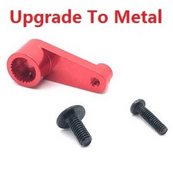 Wltoys 144011 XKS WL Tech XK upgrade to metal SERVO arm Red