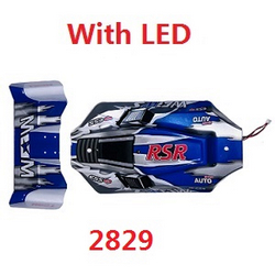 Wltoys 144011 XKS WL Tech XK car shell with LED set 2829 Blue