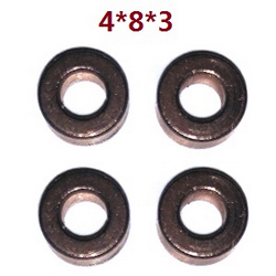 Wltoys 2428 XKS WL XK 2428 oil copper sleeve bearing sets 4*8*3 0286 4pcs