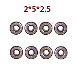 Wltoys 2428 XKS WL XK 2428 oil copper sleeve bearing sets 2*5*2.5 8pcs 0194