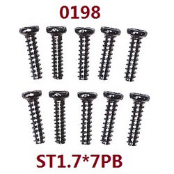 Wltoys 2428 XKS WL XK 2428 screws set st1.7*7pb 0198