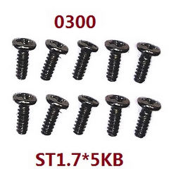 Wltoys 2428 XKS WL XK 2428 screws set st1.7*5kb 0300