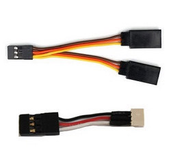 Wltoys 284161 Wltoys 284010 servo connect wire and Y plug wire