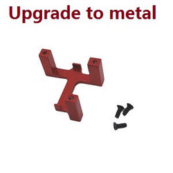 Wltoys 284161 Wltoys 284010 upgrade to metal fixed set of servo Red