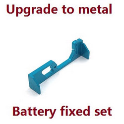 Wltoys 284161 Wltoys 284010 upgrade to metal battery fixed set (Blue)