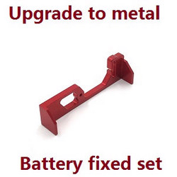 Wltoys 284161 Wltoys 284010 upgrade to metal battery fixed set (Red)