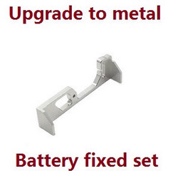 Wltoys 284161 Wltoys 284010 upgrade to metal battery fixed set (Silver)