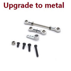 Wltoys 284161 Wltoys 284010 upgrade to metall pull rod and servo arm set (Silver)