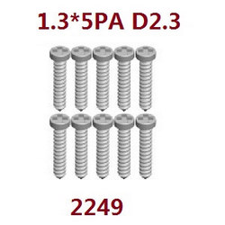 Wltoys 284161 Wltoys 284010 screws set 1.3*5pa d2.3 2249