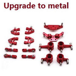 Wltoys 284161 Wltoys 284010 5-In-one upgrade to metal parts kit (Red)