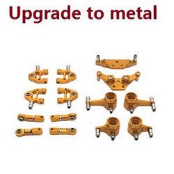 Wltoys 284161 Wltoys 284010 5-In-one upgrade to metal parts kit (Gold)