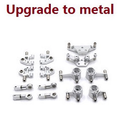 Wltoys 284161 Wltoys 284010 5-In-one upgrade to metal parts kit (Silver)