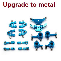 Wltoys 284161 Wltoys 284010 5-In-one upgrade to metal parts kit (Blue)